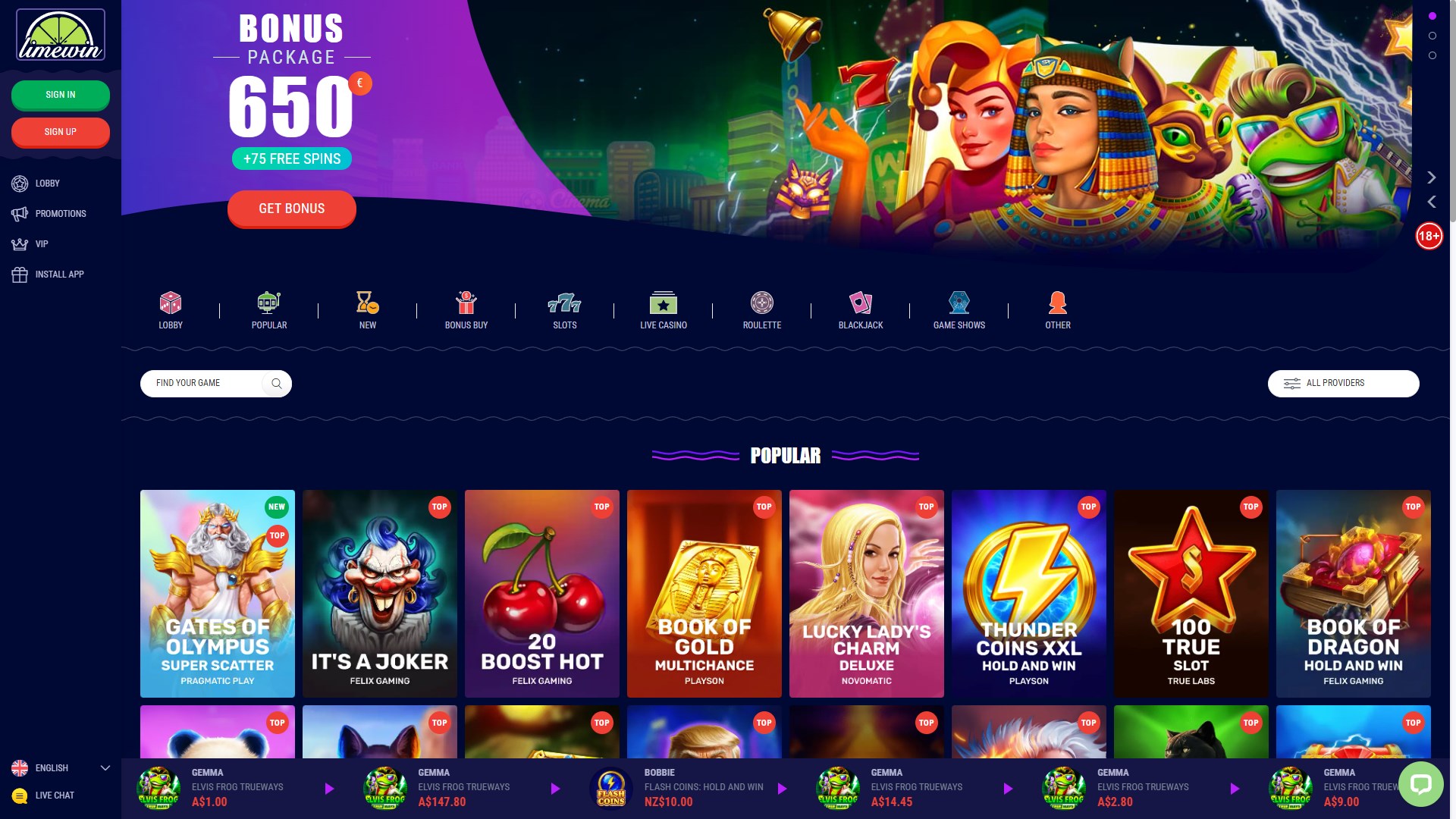 Limewin Casino